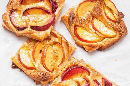 Puff-Pastry Tarts with Stone Fruits and Frangipane – Premium Beauty AI